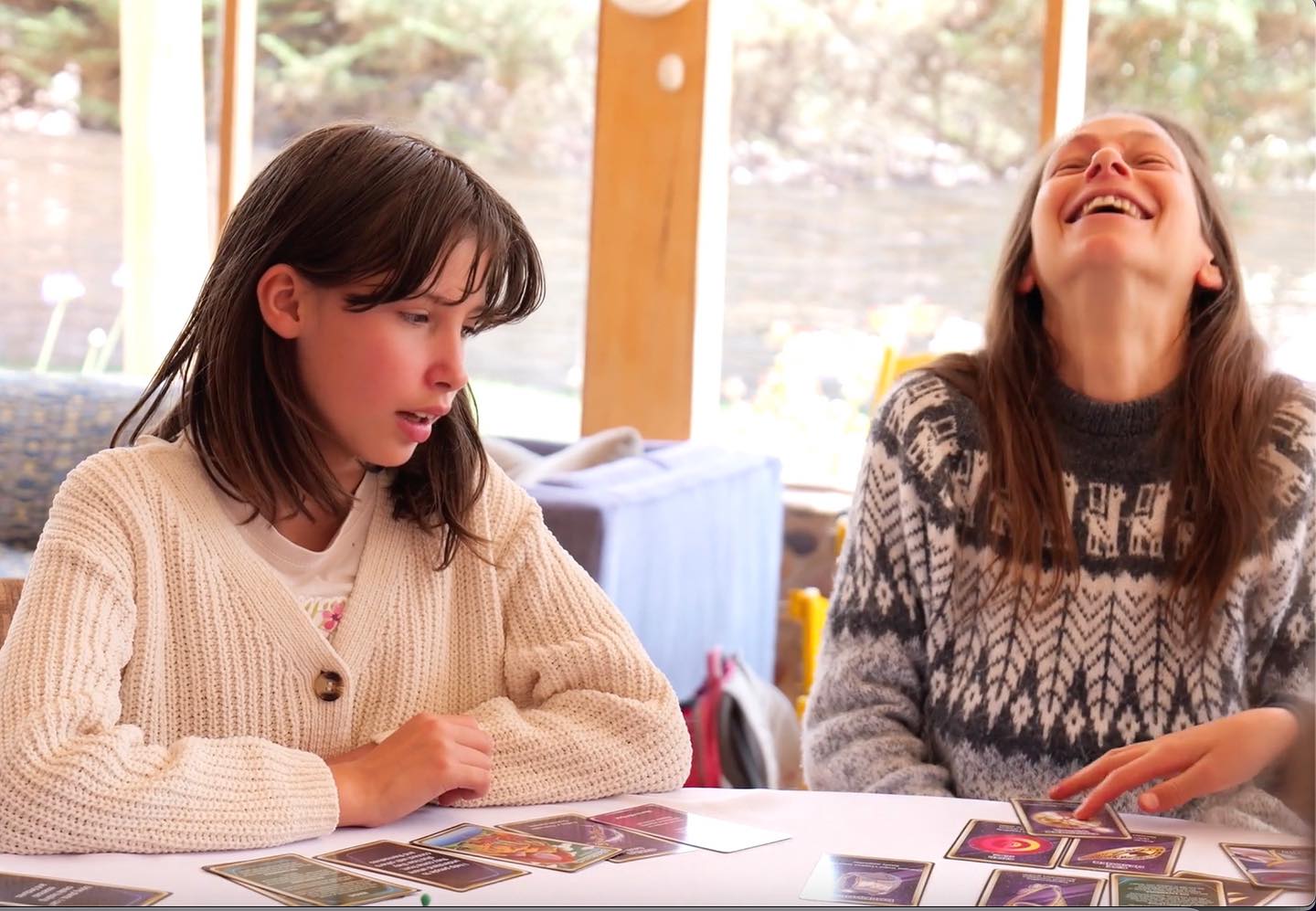 Children engaged in child-led play activities